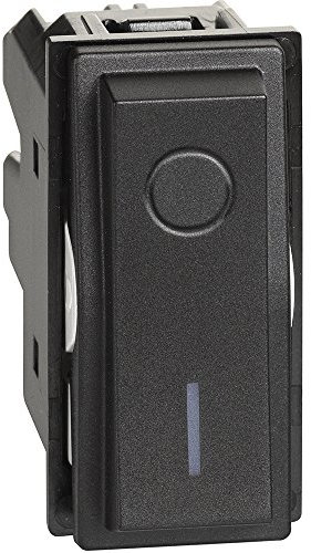 Bticino SKG4002F Interruttore Bipolare Living Now, Nero