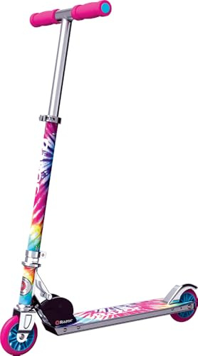 Razor A Kick Scooter Special Edition – Kids Aluminium Foldable Scooter Tie-Dye