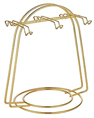Portatazas de café, titular de taza de café, escurridor de almacenamiento cuadrado para tazas de café o platillo organizador de la taza, o placa de almacenamiento para casa, cocina, bar o café