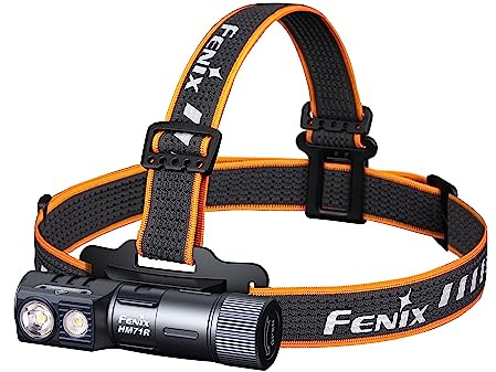 Fenix HM71R 2700 Lumen wiederaufladbare Stirnlampe, abnehmbar mit Magnetfuß