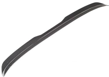Heckspoiler Carbon Faser Auto Hinten Dach Spoiler Flügel Für VW Für Golf 7 7,5 MK7 7, 5 Für GTI R 2014 2015-2018 Hinten Dach Flügel Lip Spoiler ABS HintenSpoiler (Farbe : Kohlefaser)