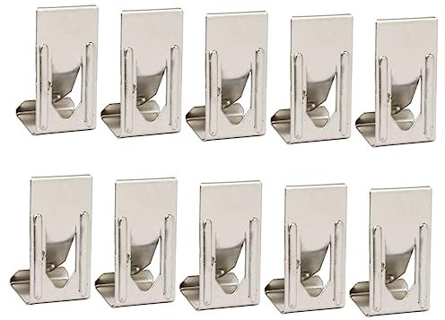 Homoyoyo Photo Frame Hooks 100pcs Metal Hanging Hooks for Wall Quick Install for Frames Pictures