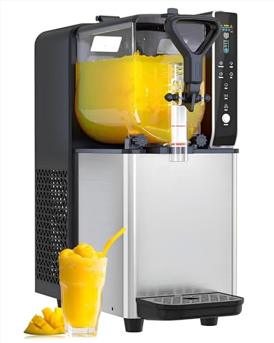 GSE Slush Machine, 3L Slushy Maker Slush Machine for Home Ice Frozen Slush Drink Margarita Daiquiri Cocktail Slushie Maker Machine,Home Countertop Slush Maker for Home Birthday Party Kitchen