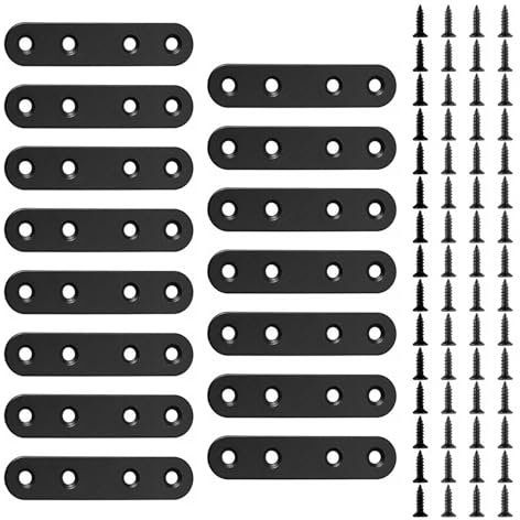 15 Pezzi Di Fissaggio In Metallo, Staffe Metalliche, Staffe Di Supporto Piatte, Piastre Di Collegamento In Legno, Piccole Staffe Metalliche, Accessori Per Mobili, Strumenti Pratici
