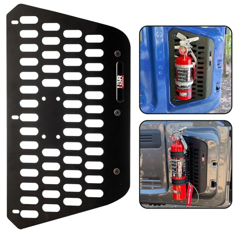 Rigid MOLLE Panel Fire Extinguisher Mount for Ford Bronco, Perfect for H3R Performance Fire Extinguisher and Bracket installation