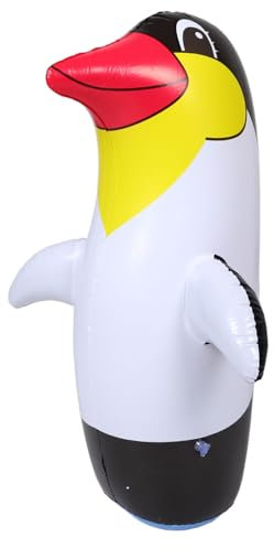 GETAJGHSD Inflatable Penguin Toy Cute Cartoon Outdoor Play for Boys and Girls Garden Party Decoration Penguin Decor