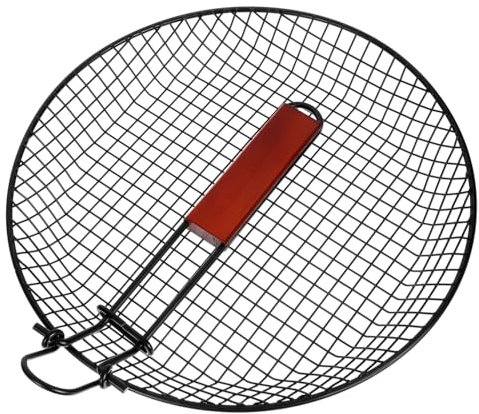 Alipis Grillkorb Aus Kohlenstoffstahl Für Gemüse Frittierkorb Faltbar Für Outdoor-kochbedürfnisse Kompatibel Mit Verschiedenen Grills Und Rosten Großes Fassungsvermögen Für Vielseitige Zu