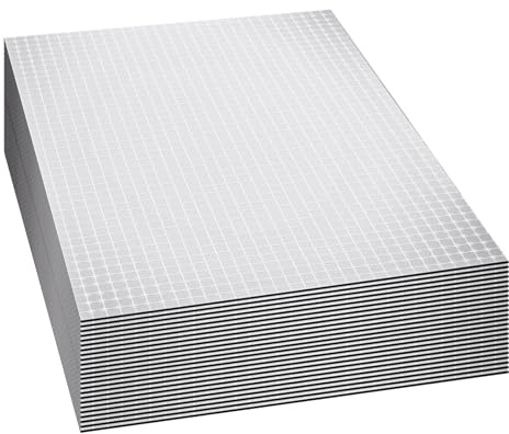 YOUNTHYE 35PCS Car Sound Deadening Mat, 25x18x0.7cm Self Adhesive Sound Deadening Sheets 7mm Thick, Foil Insulation Sheet for Automotive Noise and Heat Insulation