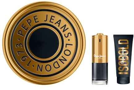 Pepe Jeans SoBold Intense For Him Perfumes Hombre Estuche 2 Piezas | Pack Regalo, Eau de Parfum 100ml y Shower Gel 100ml, Set Fragancia Ambarada y Especiada