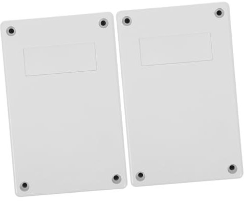 Angoily 2pcs Plastic Junction Housing for Wiring Mountable Shockproof Outdoor Enclosure Box for Harsh Environments Quick Connect Electrical Wiring Box