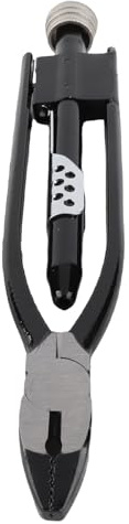 Eacam Twisting Pliers, 9in Highcarbon Steel Safety Wire Twist Pliers for Gripping, Twisting, Snipping, with Polished Jaws, for Fastening, Sprinkler Risers and Electrical Connections