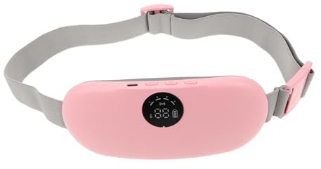 Anneome Almohadilla Térmica Menstrual Recargable con Calentamiento Rápido y Material Piel-amigable, Cinturón Térmico Portátil de Silicona y Abs para Relajarse en Casa