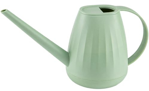 Pineeseatile Regadera para Interiores, regadera de plástico para Plantas de 2 litros con Pico Largo y Mango ergonómico, Herramientas de jardinería para Flores de bonsái de jardín Interior, Mini