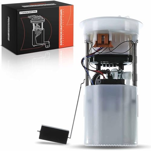 Frankberg Kraftstoffpumpe Benzinpumpe Kraftstoff-Fördereinheit Modul Satz ohne Drucksensor 5-Polig Kompatibel mit Galaxy WA6 S-Max WA6 Mondeo IV BA7 Replace# 1506989