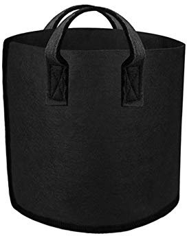 Generisch Stofftopf - Atmungsaktiv - Blumen Kübel - Textil Pflanzsack/Pflanztasche (20 l / 5 Gallonen)