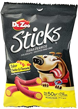 DR Z00 Hunde Sticks Cheddar PANCETA 24 x 50 g