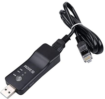 BAUFAS Adaptateur Wi-Fi sans fil, adaptateur réseau pour TV, adaptateur réseau UWA BR100 USB LAN WLAN, adaptateurs réseau USB double bande sans fil