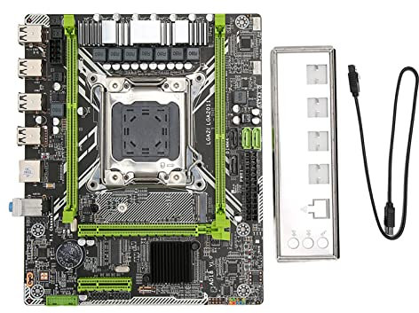 X79D 2.0 Computer-Motherboard, LGA 2011-Sockel, Zweikanal-DDR3-Gaming-Motherboard mit PCIe 3.0X16, Steckplatz und M.2 NVME für E5- und Core I7-CPUs