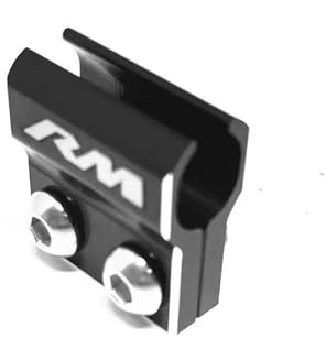 Motorrad Bremsleitung Für SUZUKI RM 85 RM 125 RM 250 Vorderradbremsleitungen Schlauchklemmenhalter(Farbe:Schwarz)