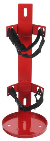 KITANDOVE 7kg Support Mural pour Extincteur De Feu Support Réglable avec Sangles Robustes pour Modèles pour Bureau Bateau Et Maison