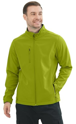 MISEMIYA Chaqueta Soft Shell para Hombre 6731 | Cortaviento, Transpirable y Elástica | 280 g/m²