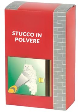 1 kg pulverspackel - snabb torkning vägg fyllmedel fyllmedel - stor styrka, hämtar inte - tillverkad i Italien, enkel applicering och hög hållfasthet