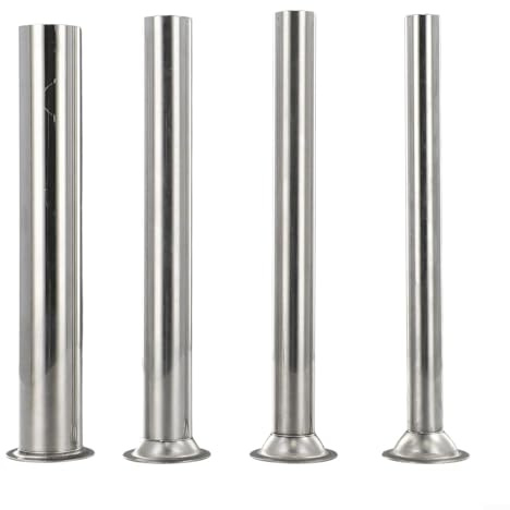 Stainless Steel Sausage Stuffer Filling Tubes Funnels Nozzles For Manual Electric Meat Grinder Homemade Cooking Tool (3.8cm)