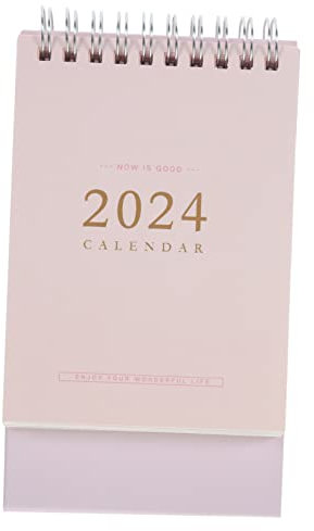 JEWEDECO Kompakter Tischkalender Für Büro Und Zuhause Kreatives Design Praktische Planung Als Zu Weihnachten Und Neujahr Klarer Monats Und Wochenausblick