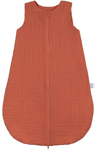 MAKIAN Saco Dormir Bebé Algodón 100% - Sacos de Muselina Ligeros sin Mangas para Recién Nacidos - Primera Puesta para Primavera y Verano - ÖkoTex Standard 100-1 TOG