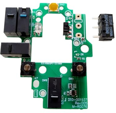 Carte mère de souris Micro Switch PCB - Carte pour souris de jeu sans fil G502