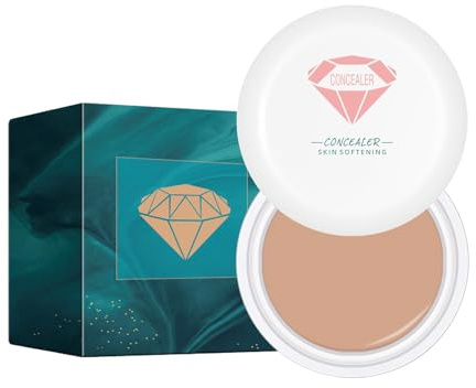 Duvcoywae Concealer Makeup,Haut Korrektor Creme - Hydratierender Wasserdichter Concealer Mit Volldeckung Für Dunkle Augenringe Und Flecken
