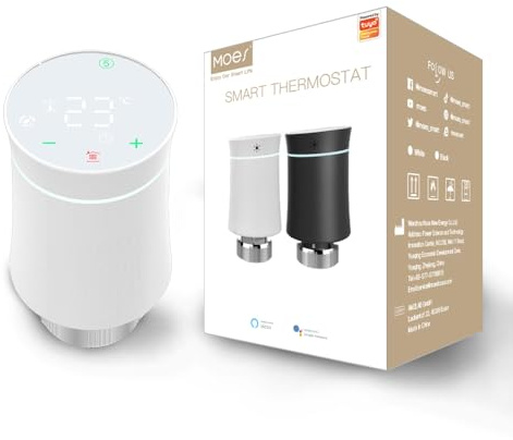 MOES Heizkörperthermostat WLAN,Zigbee Smart Thermostat Heizung