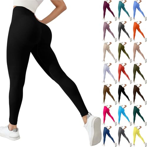3D Anti Cellulite Compression Leggings Women's High Waisted | Push-Up Tummy Control Opaque Figure Shaping Butt Lifting Stretchy Pants for Gym Yoga Running