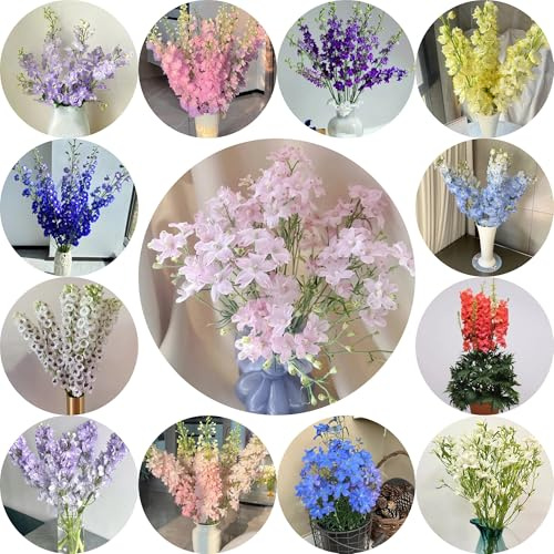 ritterspornsamen - delphinium balkon blumenwiese topfblumen rittersporn zierblumen für sonnige plätze bodendecker blumensamen mehrjährig winterhart balkonpflanzen ausgefallene 750samen