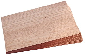Templin Furnier Grill-Räucherfurnier (Hickory, 20 Blatt 29x15)