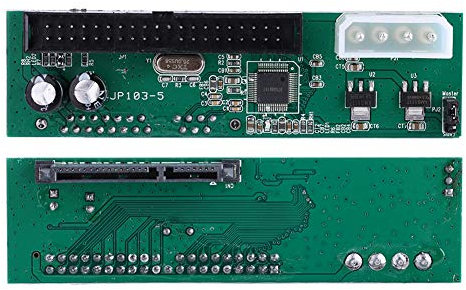 PATA to SATA Adapter -Parallel ATA Pata IDE To Sata Serial ATA Hard Drive Adapter Converter for PC and Mac