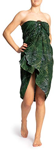 PANASIAM Sarong B201 palm green, L