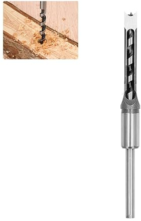 Jeu De Mèches À Mortaiser, Foret À Mortaiser À Trou Carré En Acier Allié Ciseau À Mortaiser Réglable Outil Électrique À Bois Pour Perceuses À Trou Carré Et Machines À Tenon Carré(12.7mm)