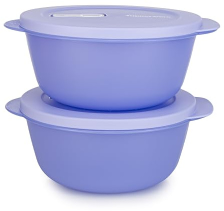 Tupperware MicroTup CrystalWave Behälter 2x 1,3 Lflieder (inkl. 1x Lollitup)