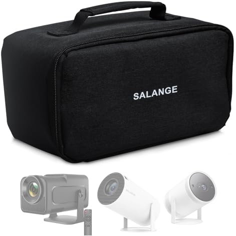 for HY320 for HY300 Projector Bag,Mini Projector Hard Carrying Case, Portable Projector Bag with Charger and Other Accessories, Travel Carrying Projector Bag Waterproof, Dustproof and Shockproof