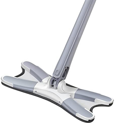 Trapeador plano Trapeadores para limpiar pisos X Trapeador exprimible Almohadilla de microfibra reutilizable Trapeador plano de 360 ​​​​grados Reemplazo para el hogar Herramientas de limpieza del