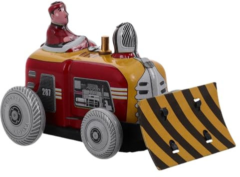 KONTONTY Giocattolo A Orologeria con Camion Spazzaneve Accessorio per Set Fotografico Auto Giocattolo per Bambini E Bambine Decorazione per La Casa