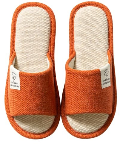 Colexy Chaussons Antidérapant Homme Femme Pantoufles Confortable Léger Bout Ouvert Accueil Chaussures été Chaussures pour la Maison