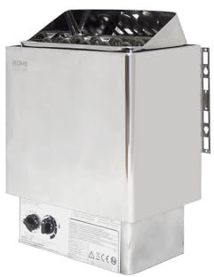 Home Deluxe Saunaofen KIVA - 8 KW I Saunaofen kaufen, Saunaofen elektrisch, Saunaofen mit Steuerung, Saunaofen günstig, Saunaofen für Heimsauna, Saunaofen mit Steinen