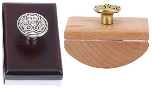 Homoyoyo 2 Stück Löschpapier Aus Holz Schnelltrocknend Zum Absorbieren Von Tinte Praktisches Schreibzubehör Für Büro Und Schule Langlebig Und Robust