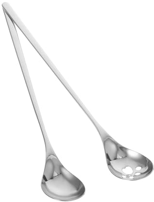 ULTECHNOVO Cuchara De Mango Cucharilla Para Sopas Acero Inoxidable Diseño Elegante