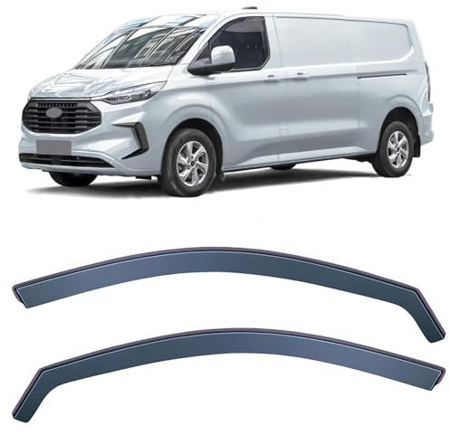 Windabweiser Windschutz Regenschutz Smoke für Ford Tourneo Transit Custom ab 23