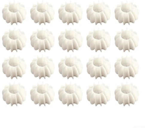 Laundry Balls for Washing Clothes 20 Pack - Anti-Static Lint Remover & Fabric Protector, Tangling and Fading, Soft Material for (White)