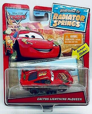 Disney Cars Cactus Lightning McQueen Édition spéciale Radiateur Springs Échelle 1:55