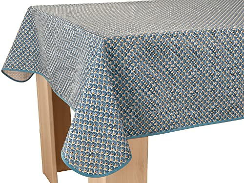Le linge de Jules fläckskydd mörkblå - rektangel 150 x 300 cm, blå, svart, saffran